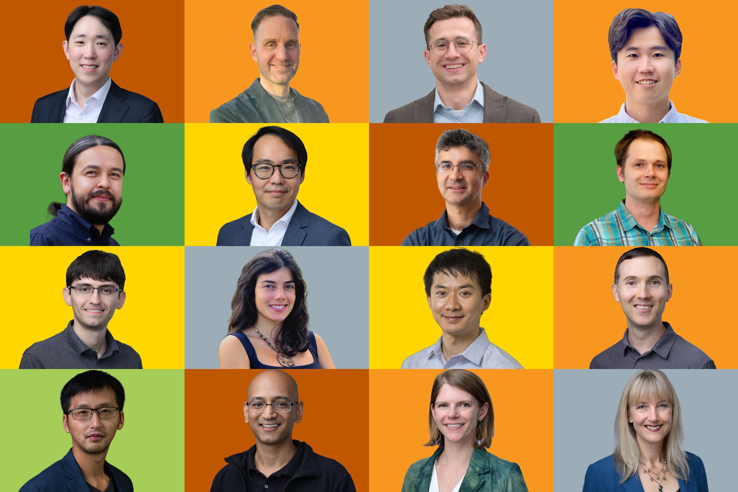 Headshots of new CNS faculty