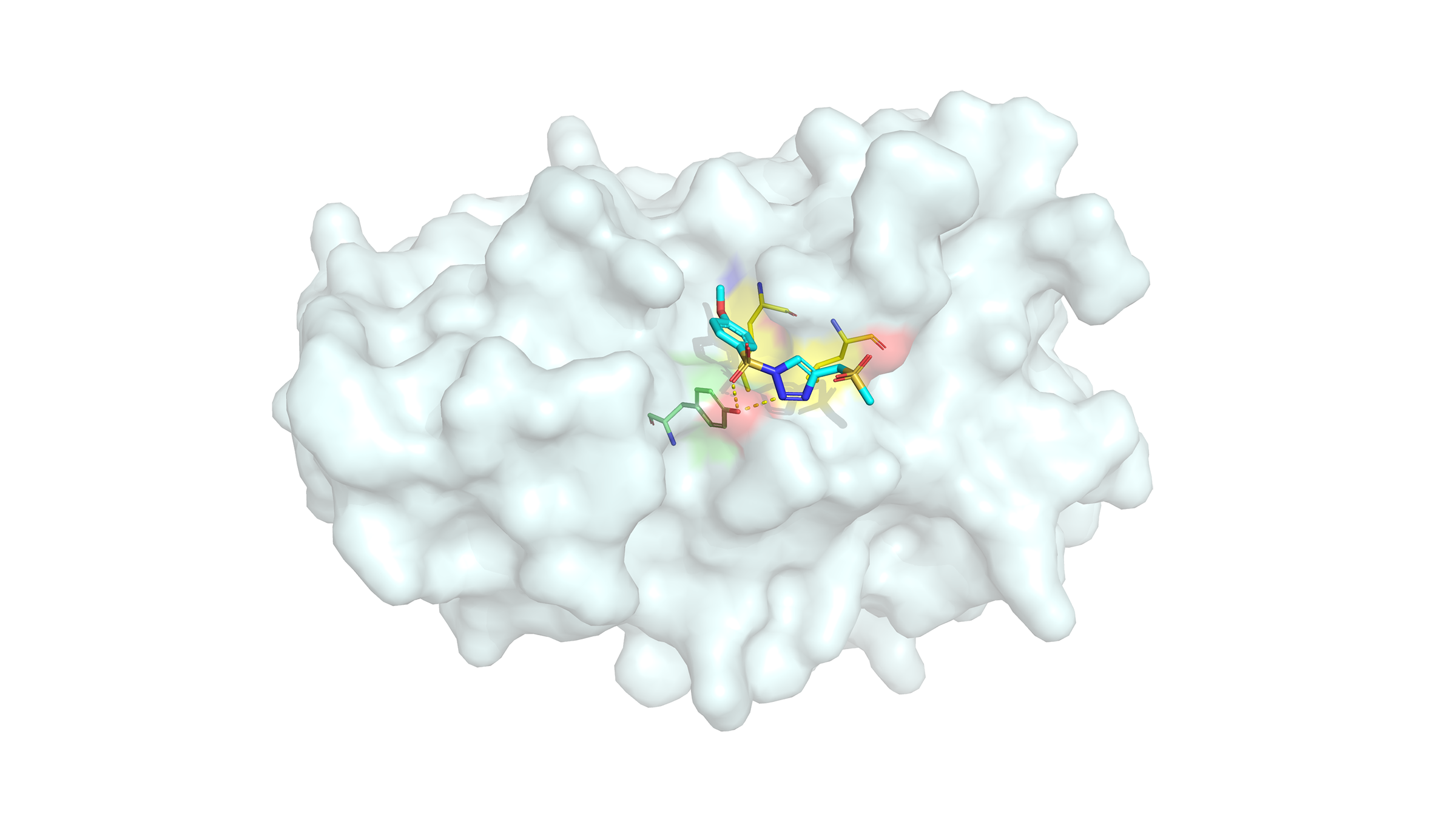 Using SuTex, short for sulfur-triazole exchange chemistry, Ken Hsu has created an approach to target sites on proteins that have extra electrons to share. This covalent bond is very stable compared with bonds formed by traditional drugs. Credit: Zhihong Li