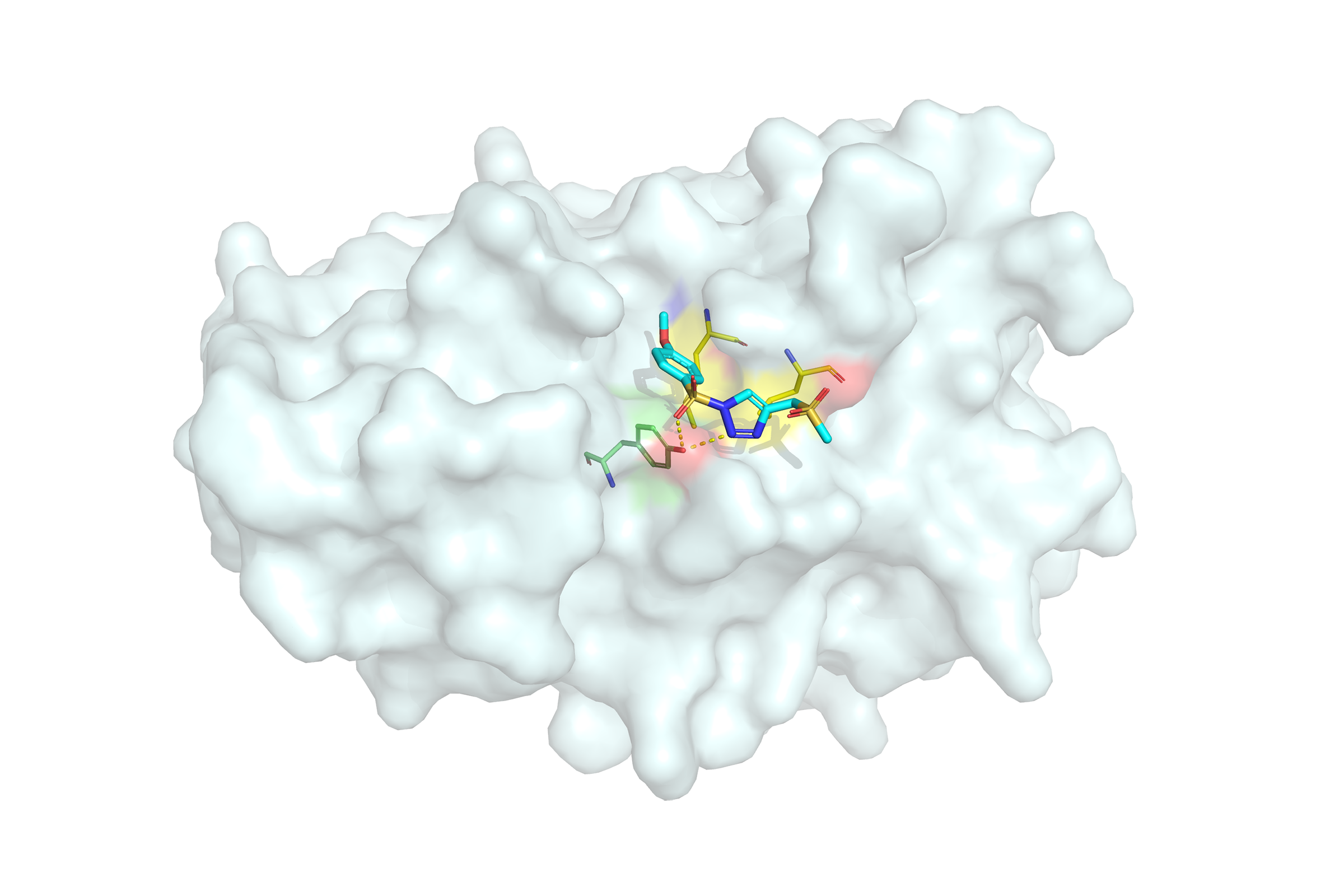 Using SuTex, short for sulfur-triazole exchange chemistry, Ken Hsu has created an approach to target sites on proteins that have extra electrons to share. This covalent bond is very stable compared with bonds formed by traditional drugs. Credit: Zhihong Li